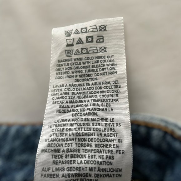 Guess Women's 1981 Straight Blue Jeans (26) - Picture 8 of 8